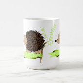かわいいハリネズミ コーヒーマグカップ (中央)