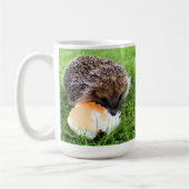 かわいいハリネズミ コーヒーマグカップ (左)