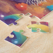 かわいいハリネズミ ジグソーパズル (側面)