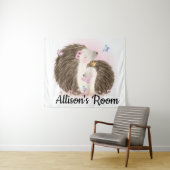 かわいいハリネズミ タペストリー (インサイチュ(横))