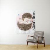 かわいいハリネズミ タペストリー (インサイチュ)