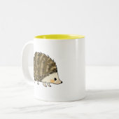 かわいいハリネズミ ツートーンマグカップ (正面左)
