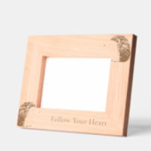 かわいいハリネズミ レーザー彫刻フレーム (左)