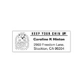 かわいいハリネズミ。保お前！ セルフインキングスタンプ (デザイン)