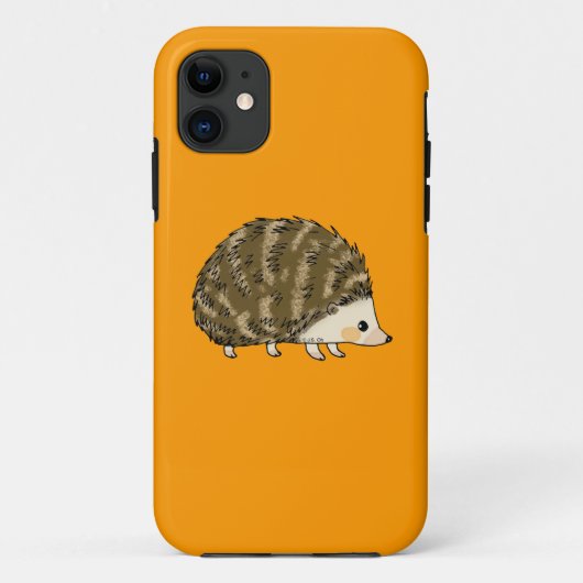かわいいハリネズミ Case-Mate iPhoneケース (裏面)