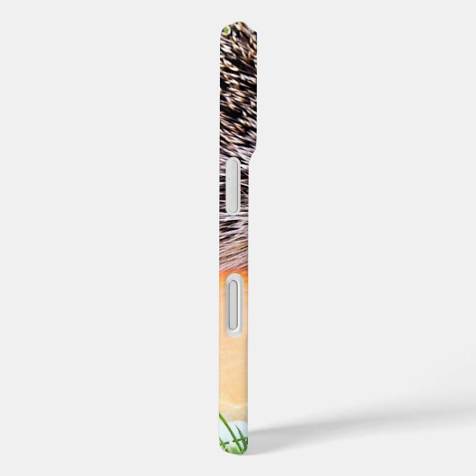 かわいいハリネズミ Case-Mate iPhoneケース (裏面 / 右)