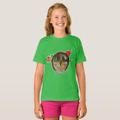 かわいいハリネズミ Tシャツ (正面フル)
