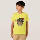 かわいいハリネズミ Tシャツ (正面フル)