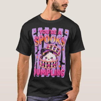 かわいいハロウィンおばけの餃子 Tシャツ