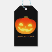 かわいいハロウィンのおばけとかぼちゃ ギフトタグ (裏面)
