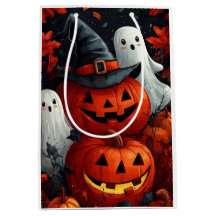 かわいいハロウィンのおばけとカボチャのギフト