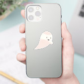 かわいいハロウィンのおばけステッカー シール (スマートフォン)