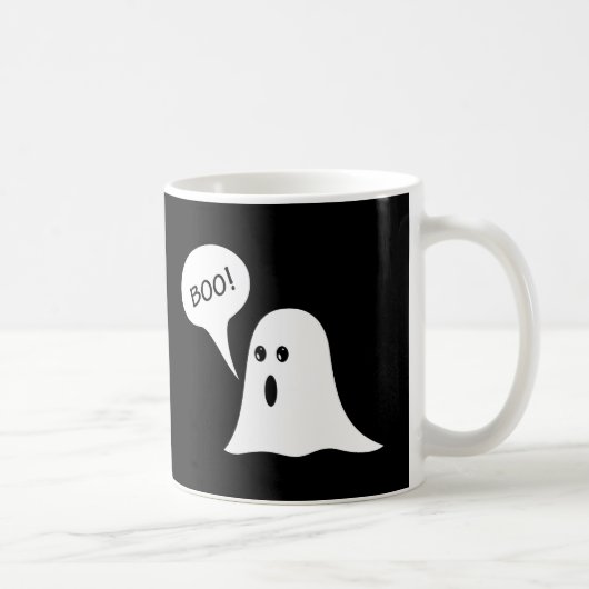 かわいいハロウィンのおばけ コーヒーマグカップ (右)