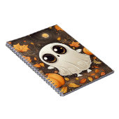 かわいいハロウィンのおばけ ノートブック (右側)