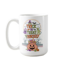 かわいいハロウィンのお菓子とかぼちゃのデザイン