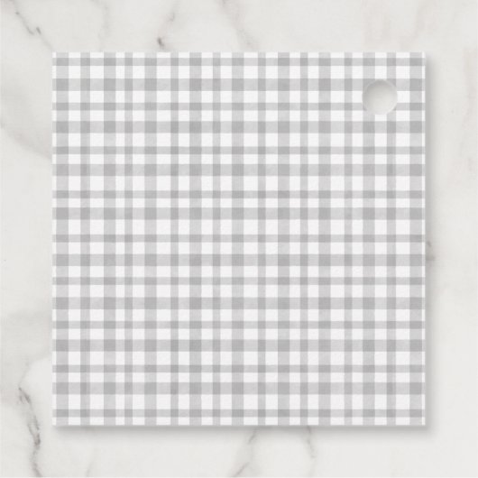 かわいいハロウィンのかぼちゃのスパイダーウェブのブライダルシャワー フェイバータグ (裏面)