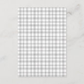 かわいいハロウィンのかぼちゃのスパイダーウェブの結婚式の詳細 エンクロージャーカード (裏面)