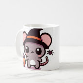かわいいハロウィンのイラスト コーヒーマグカップ (正面左)