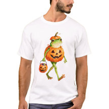 かわいいハロウィンのカエルのかぼちゃコスチューム