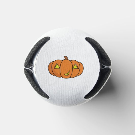 かわいいハロウィンのカボチャの笑顔 缶クーラー (ボトム)