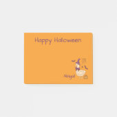 かわいいハロウィンのガチョウ ポストイット (正面)