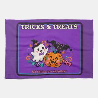 かわいいハロウィンのキッチンタオル おばけ キッチンタオル