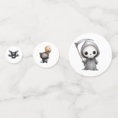 かわいいハロウィンのキャラクター コンフェッティ (正面)