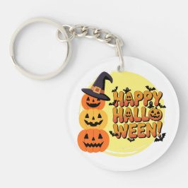 かわいいハロウィンのキータグ おばけ、カボチャ キーホルダー