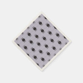 かわいいハロウィンのクモ スタンダードカクテルナプキン (角)