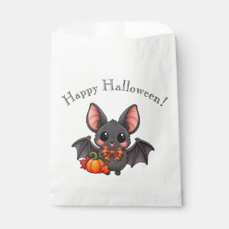 かわいいハロウィンのコウモリパーティーお土産袋 フェイバーバッグ