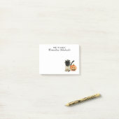 かわいいハロウィンのシャム猫は|あなたの名前を加えます ポストイット (デスク上)