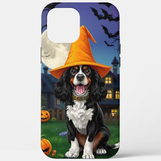 👻🐾 かわいいハロウィンの仔犬 Case-Mate iPhoneケース (裏面)