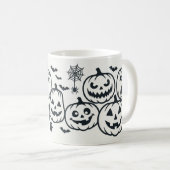 かわいいハロウィンの名言 コーヒーマグカップ (正面右)