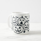 かわいいハロウィンの名言 コーヒーマグカップ (正面左)