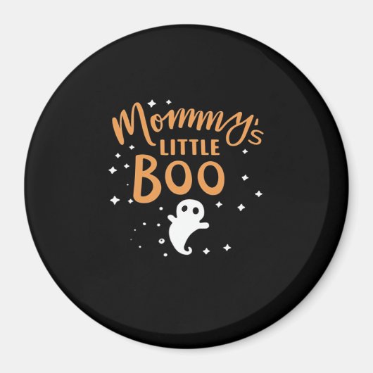 かわいいハロウィンの妊娠発表 マグネット (正面)