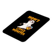 かわいいハロウィンの妊娠発表 マグネット (左側)