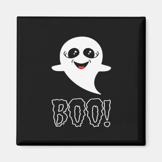 かわいいハロウィンの妊娠発表 マグネット (正面)