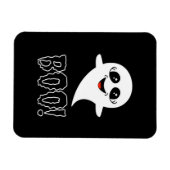 かわいいハロウィンの妊娠発表 マグネット (横)