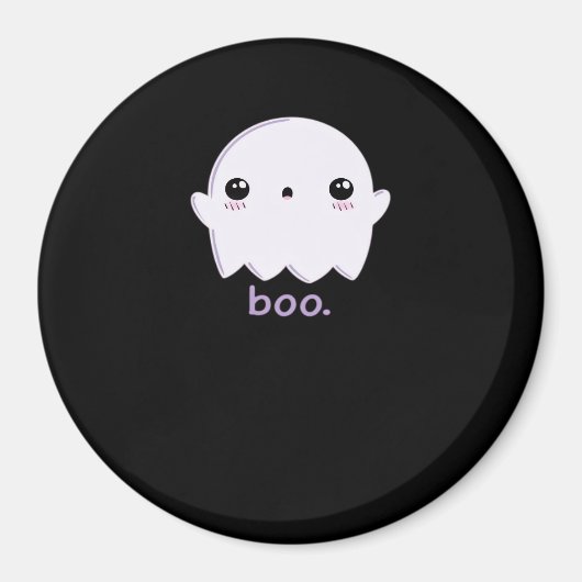 かわいいハロウィンの妊娠発表 マグネット (正面)