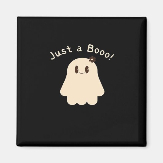 かわいいハロウィンの妊娠発表 マグネット (正面)