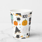 かわいいハロウィンの子供パーティー 紙コップ (右)