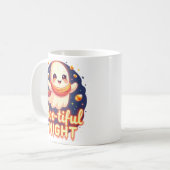 かわいいハロウィンの幽霊マグカップ お化けの夜 コーヒーマグカップ (正面左)