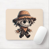 かわいいハロウィンの案山子 マウスパッド (マウス)