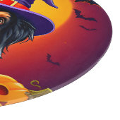 かわいいハロウィンの犬 カッティングボード (角)