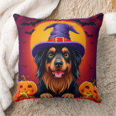 かわいいハロウィンの犬 クッション (ブランケット)