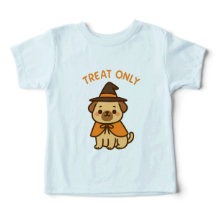 かわいいハロウィンの犬Tシャツ