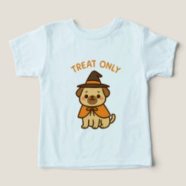 かわいいハロウィンの犬Tシャツ