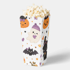 かわいいハロウィンの猫、お化け、カボチャ、コウモリ フェイバーボックス
