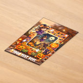 かわいいハロウィンアクリルインビテーション #6 アクリル招待状 (レイダウン)