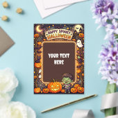 かわいいハロウィンアクリルインビテーション #7 アクリル招待状 (インサイチュ (ウェディング))
